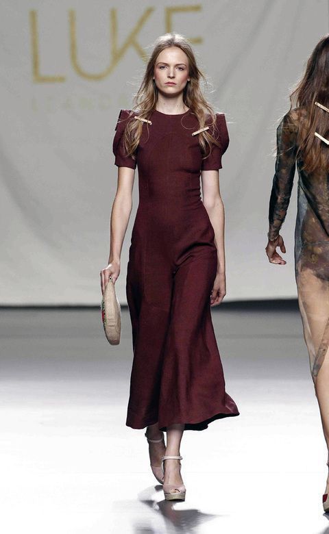 Maroon long dresses