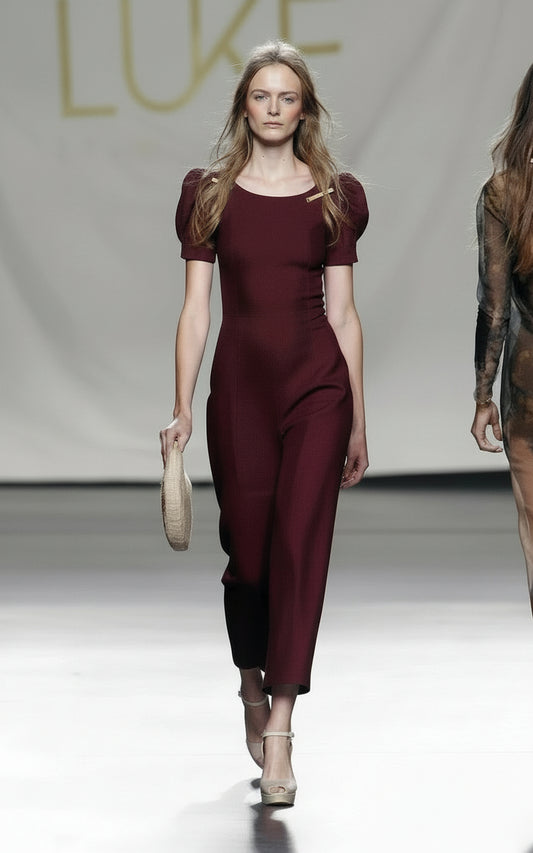 Maroon long dresses